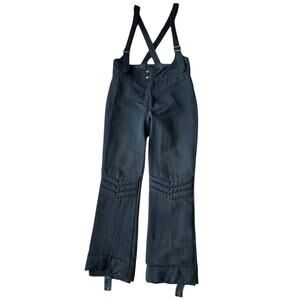 Profile vintage black bib snow pant bib men size 36 tall